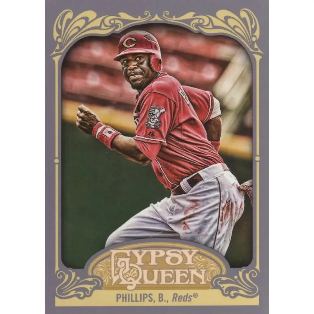 2012 Topps Gypsy Queen Brandon Phillips # 163 Cincinnati Reds